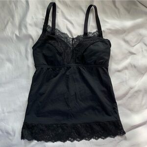 Lace Camisole Black Size small NWOT
